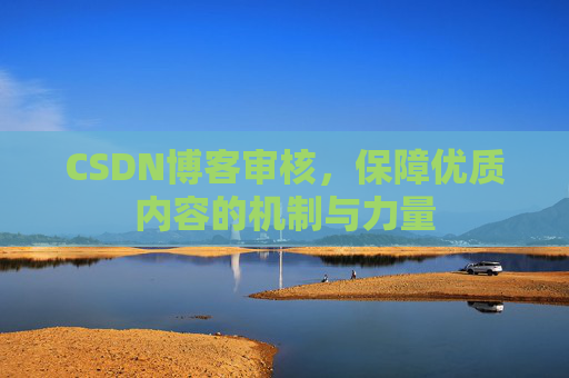 CSDN博客审核,保障优质内容的机制与力量